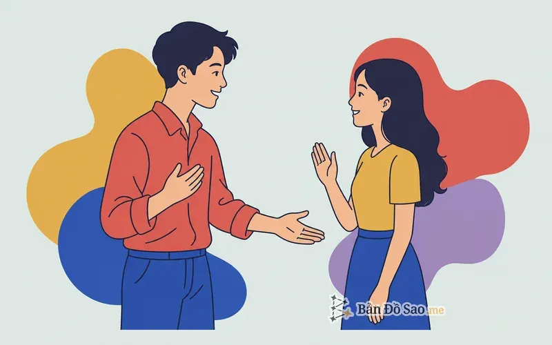 Minh họa Cung Mọc như cách bạn xuất hiện và tạo ấn tượng đầu tiên với người khác