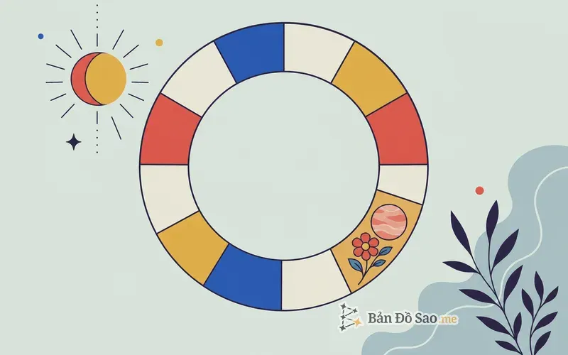Minh họa Sao Kim đặt trong một nhà, gợi lĩnh vực bạn tìm thấy niềm vui và sự kết nối
